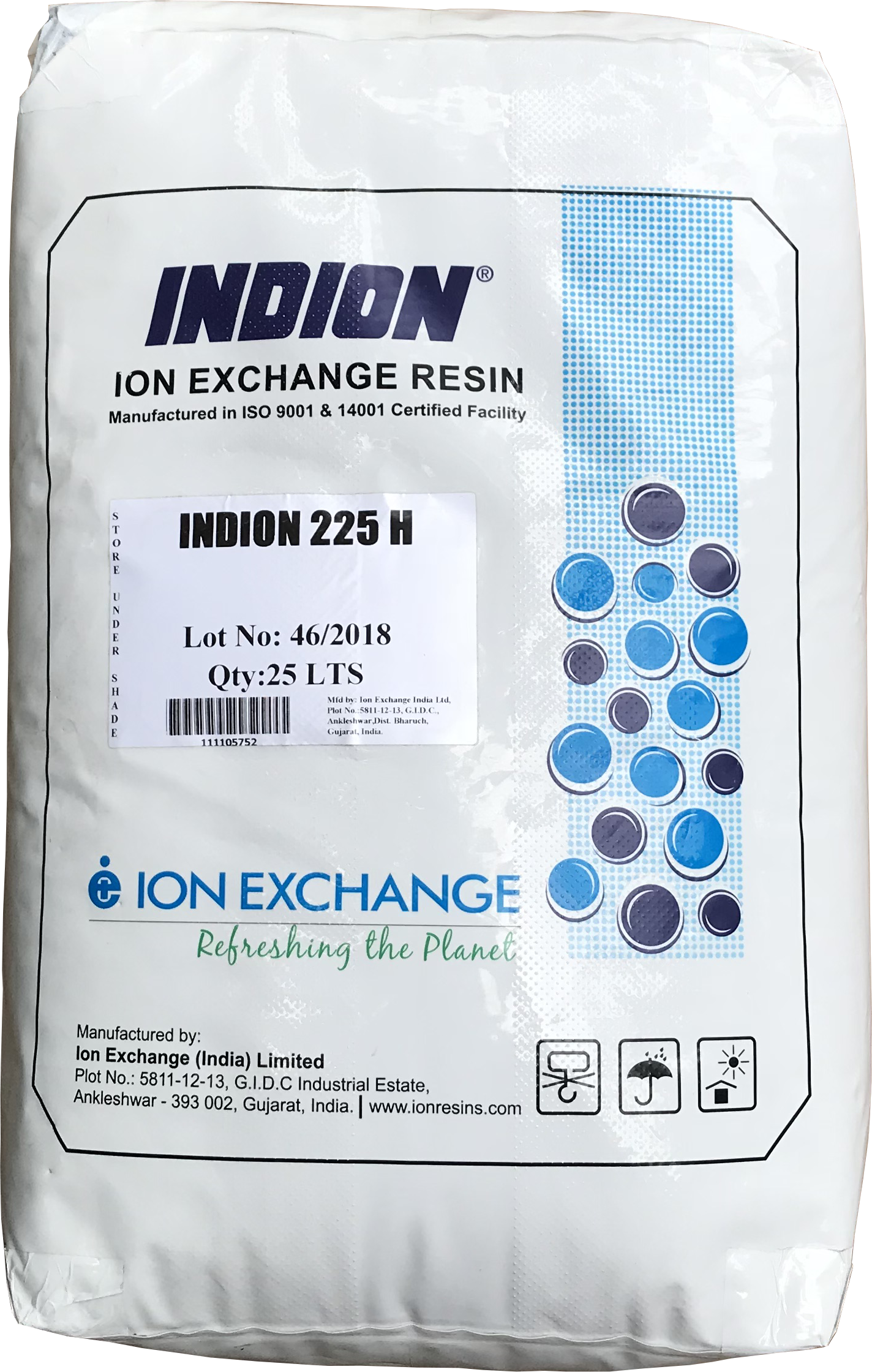 hạt nhựa cation Indion